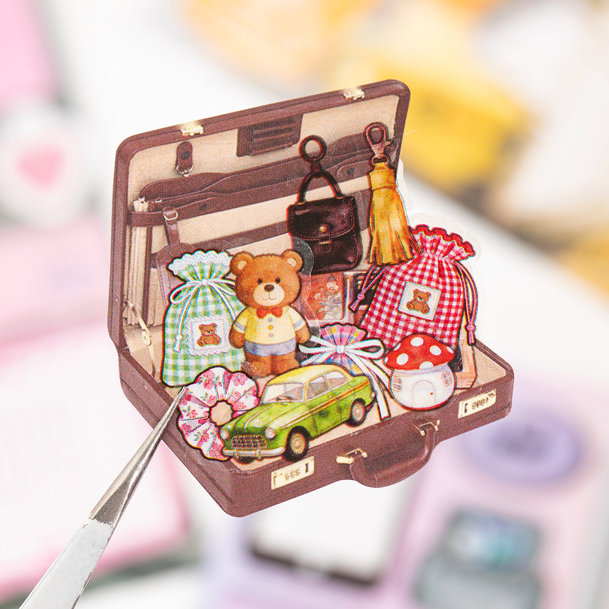 Digital Diary Pre-cut Sticker Book