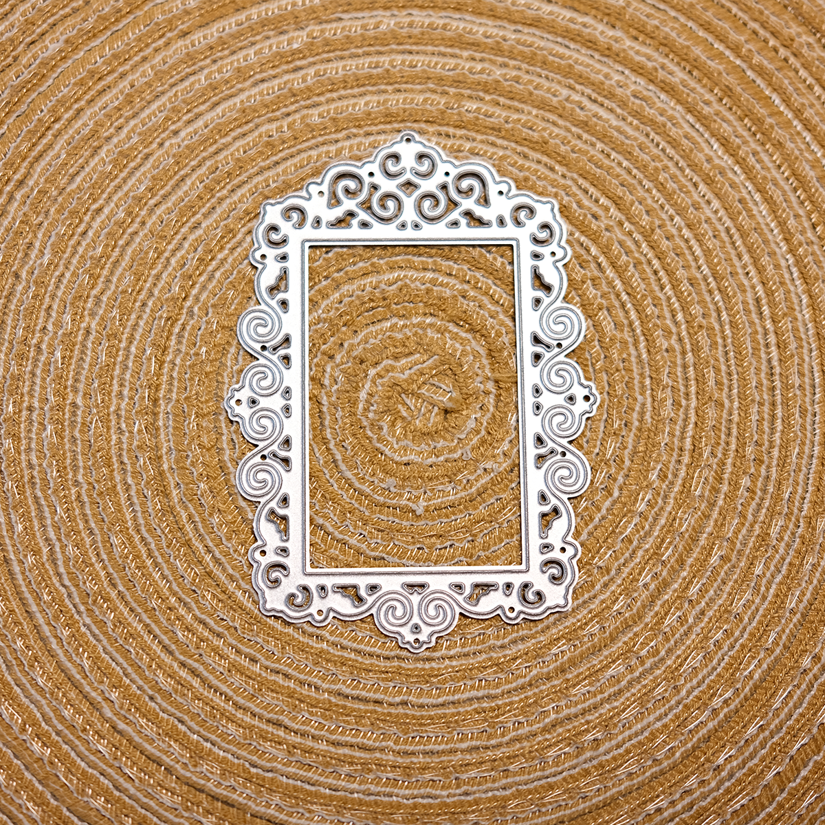 Square lace Frame Metal Cutting Die Set