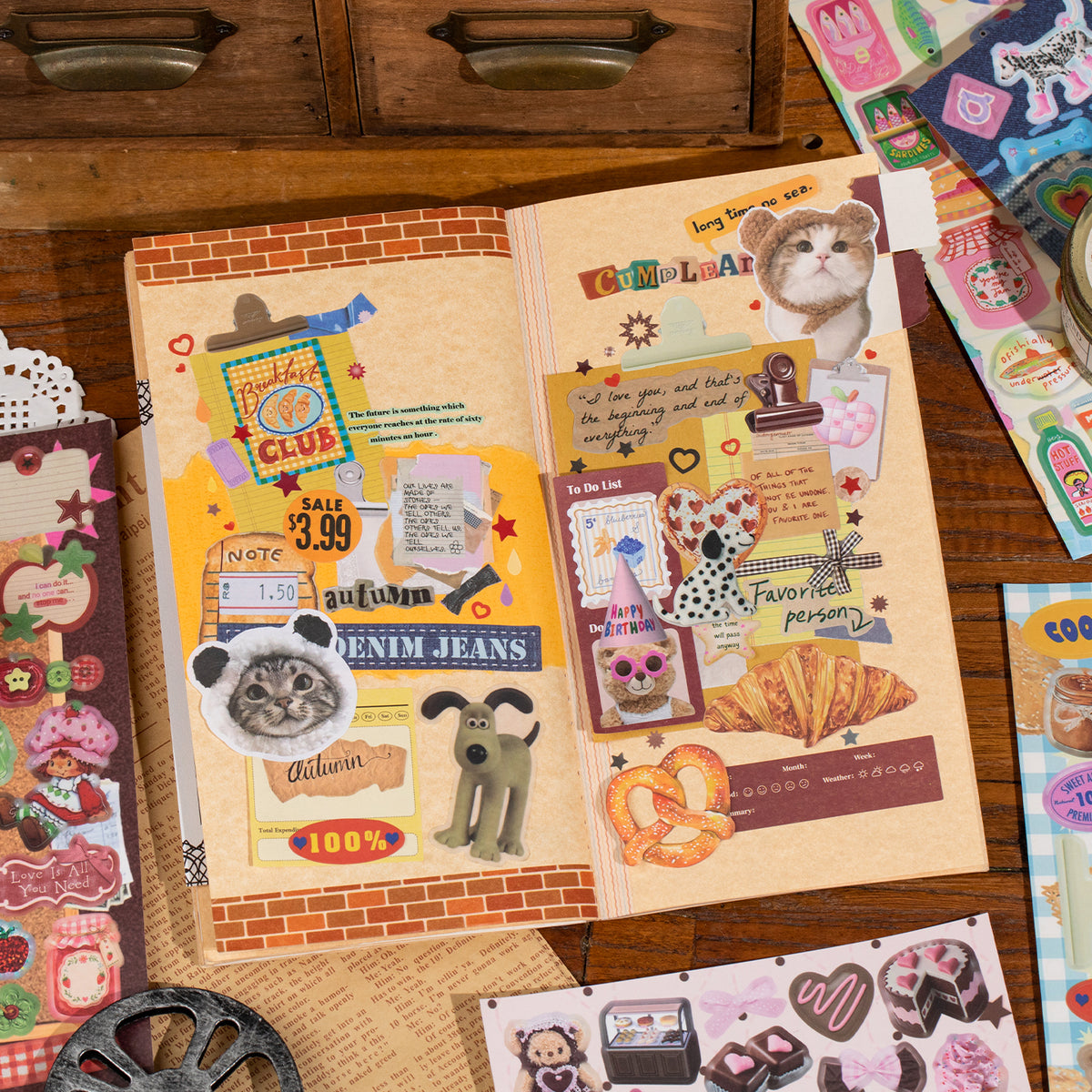 Daily Poetry Sticker Book
