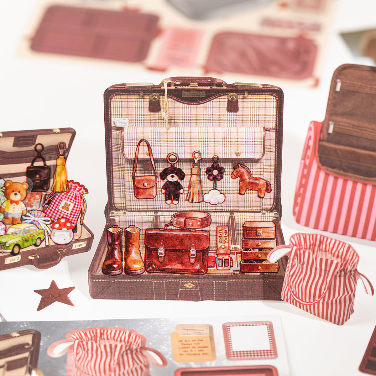 Digital Diary Pre-cut Sticker Book