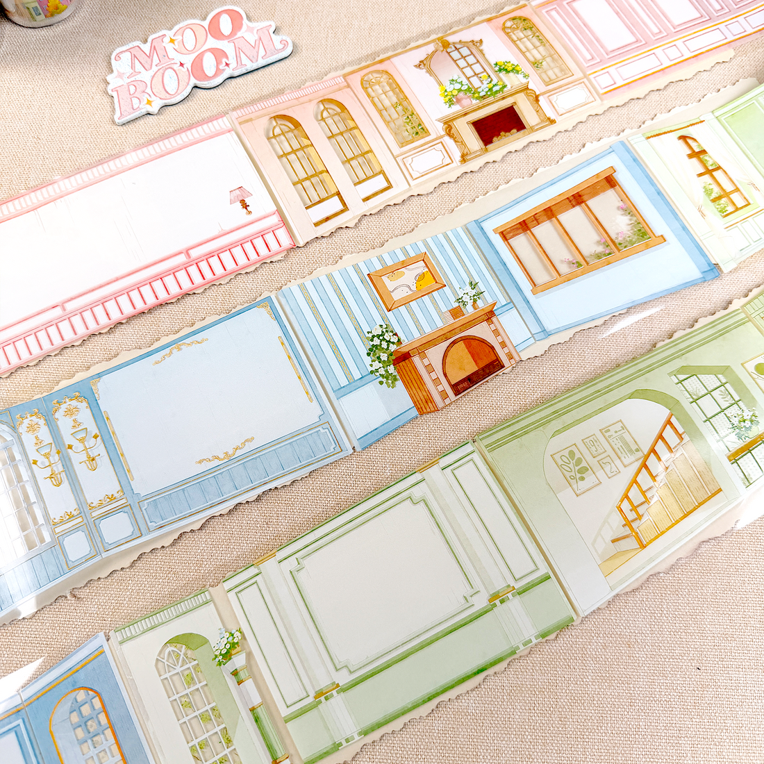 【ZERO】Interior Decoration Landscape PET Tape