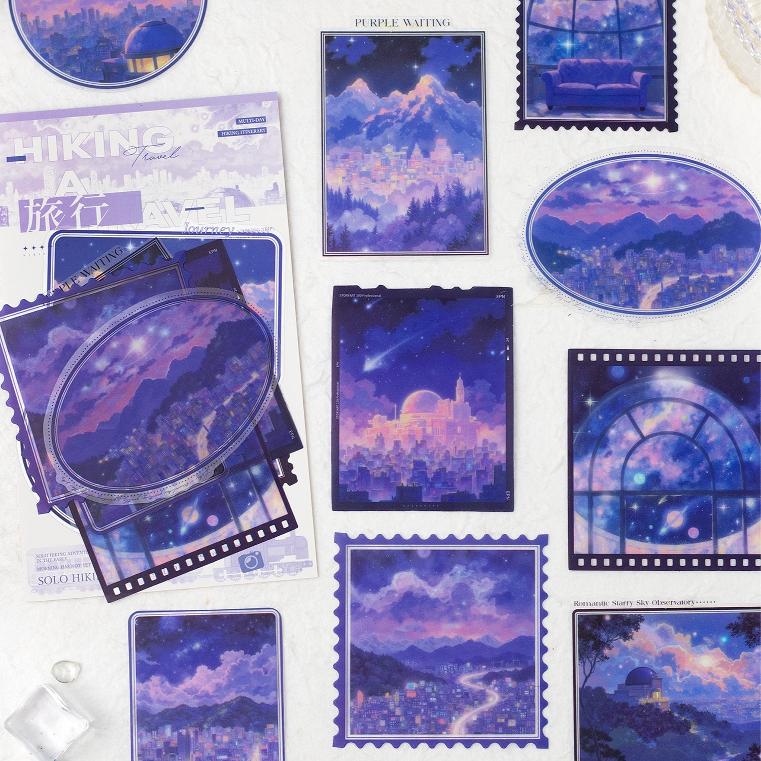 Hiking Trip PET Sticker