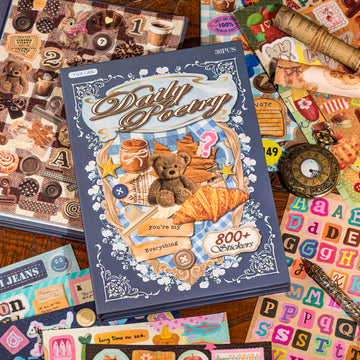 Daily Poetry Sticker Book