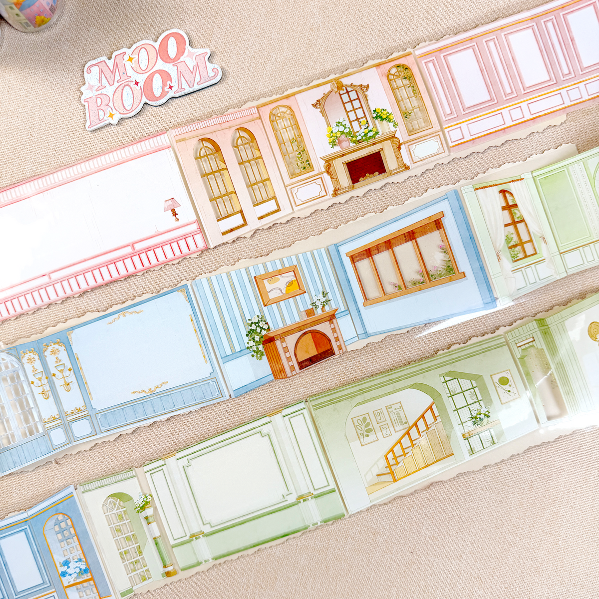 【ZERO】Interior Decoration Landscape PET Tape