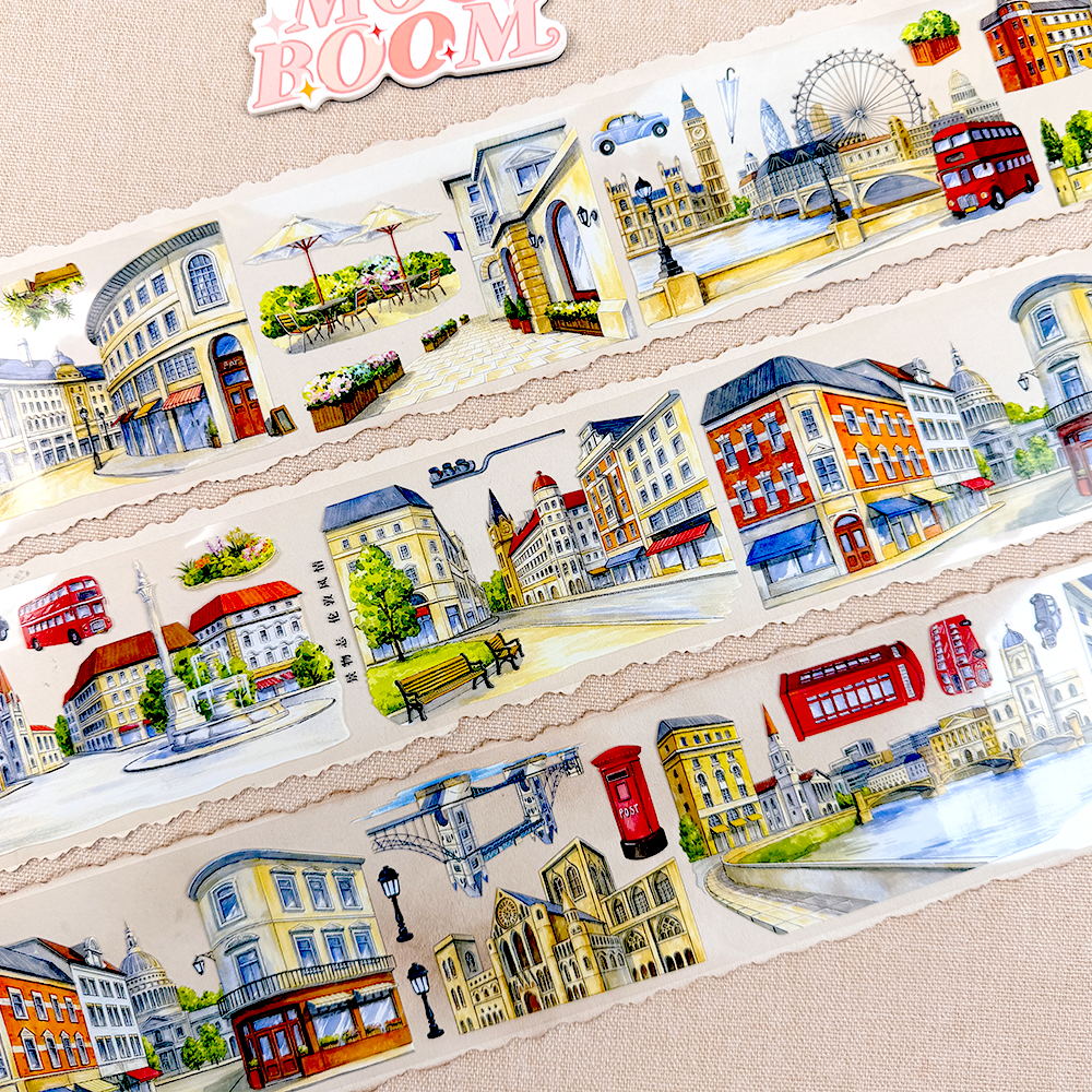 【ZERO】London Landscape PET Tape