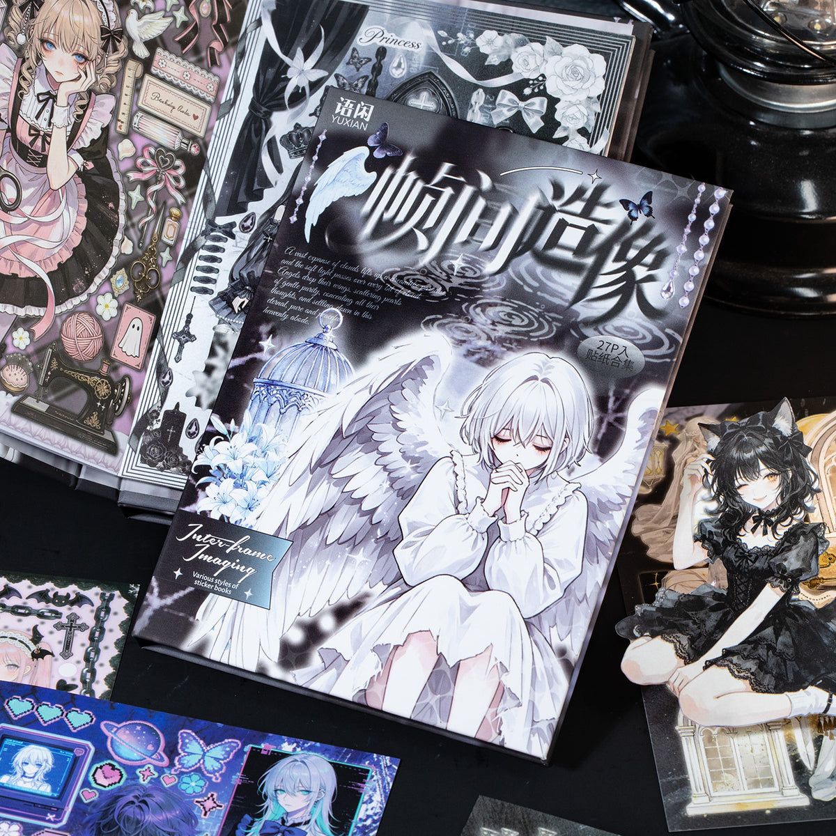 Multiple Tales Character Pre-cut Sticker Book