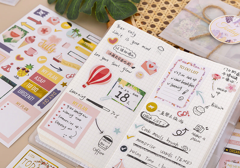 Planner Sticker 1230Pcs