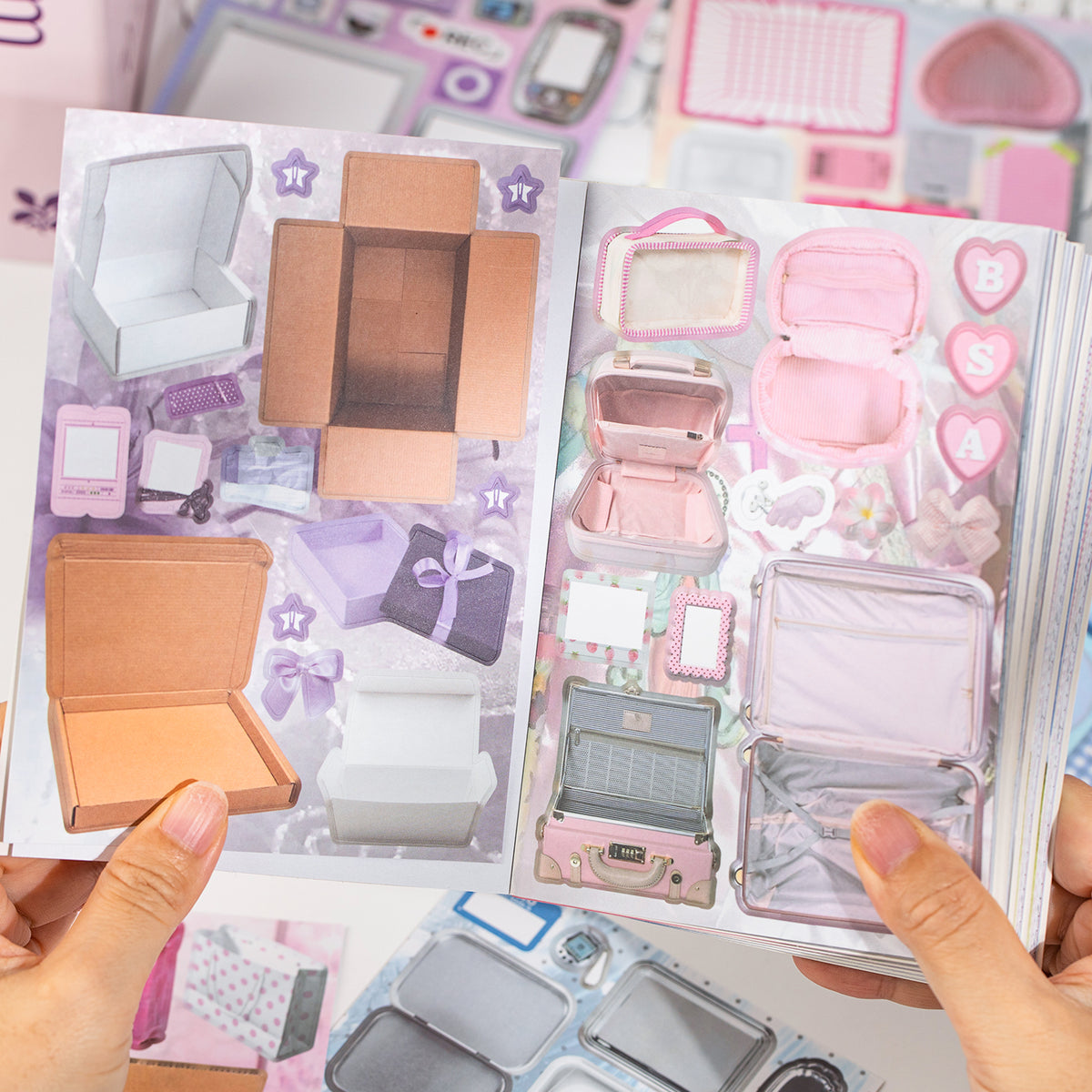 Digital Diary Pre-cut Sticker Book