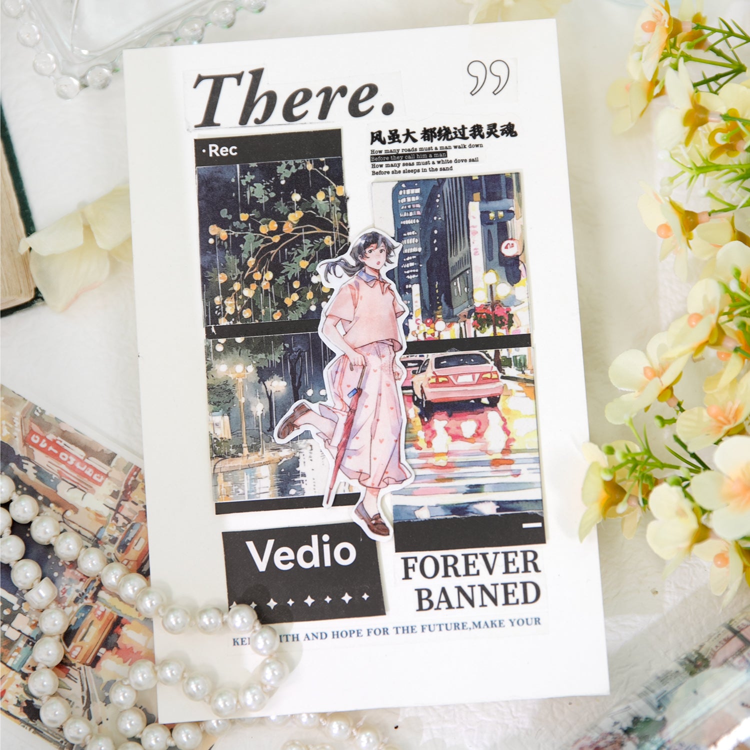 Green Fields Washi Tape