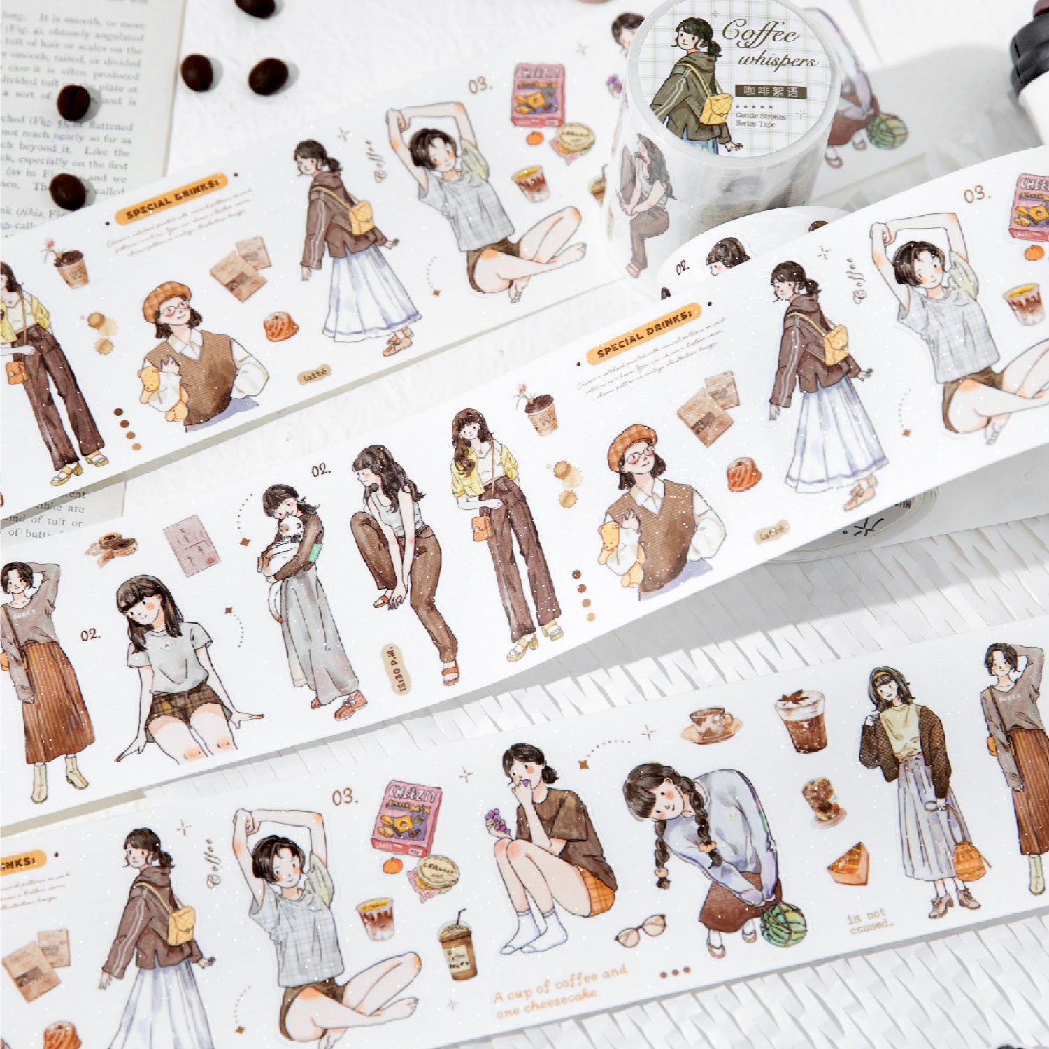 Gentle Years Synthetic Paper Character Tape