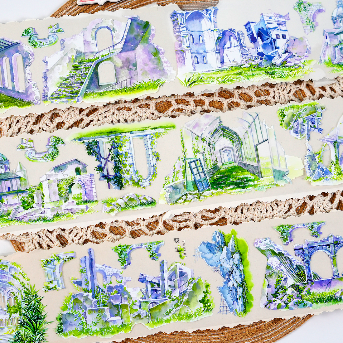 【NEW Studio】Ruins PET Landscaping Tape