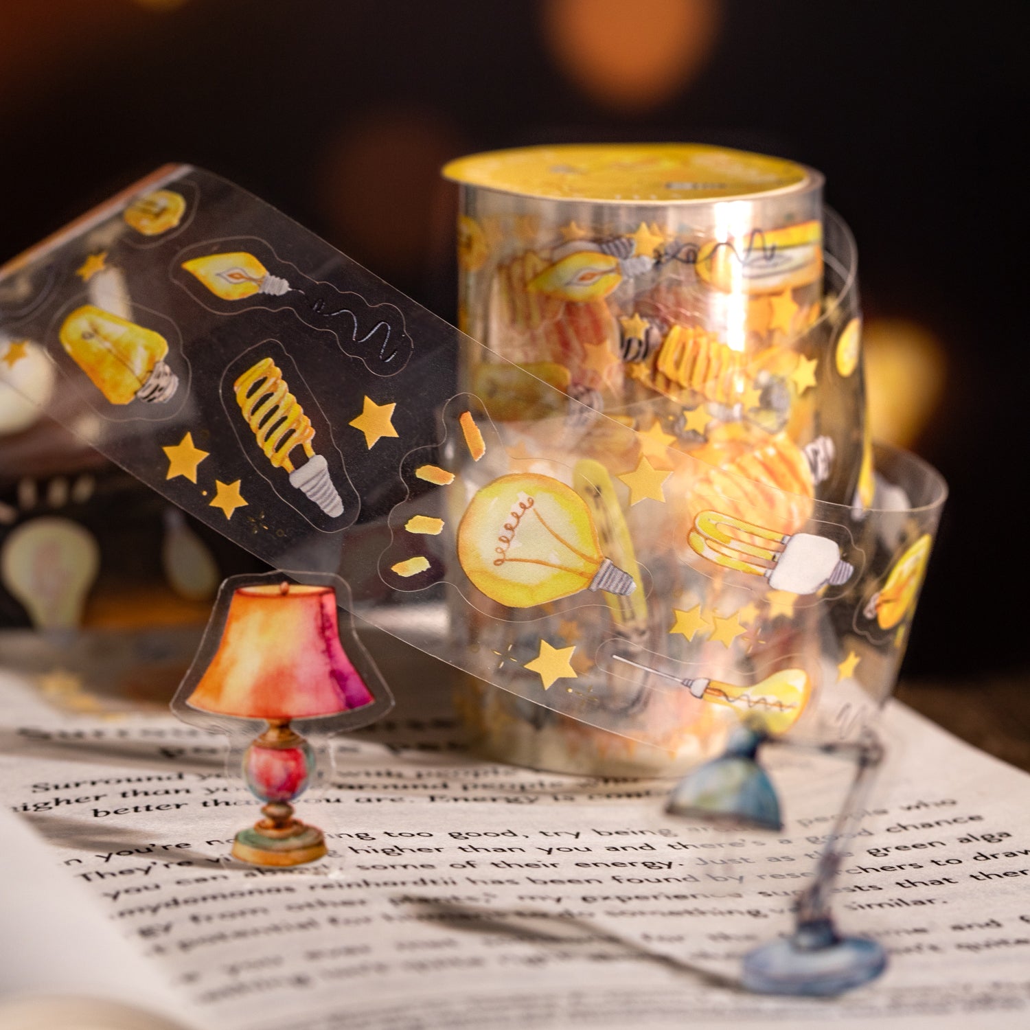 The Story of Light Pre-cut PET Tape