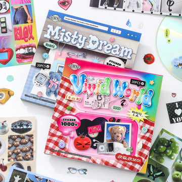 Reality and dreams Sticker Book