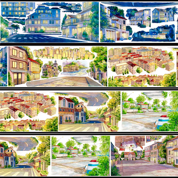 【XT】Cozy City Landscape Tape
