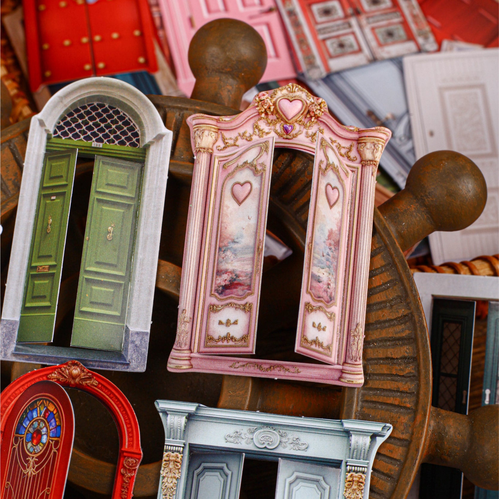 Gate of Return Sticker for journaling and scrapbooking