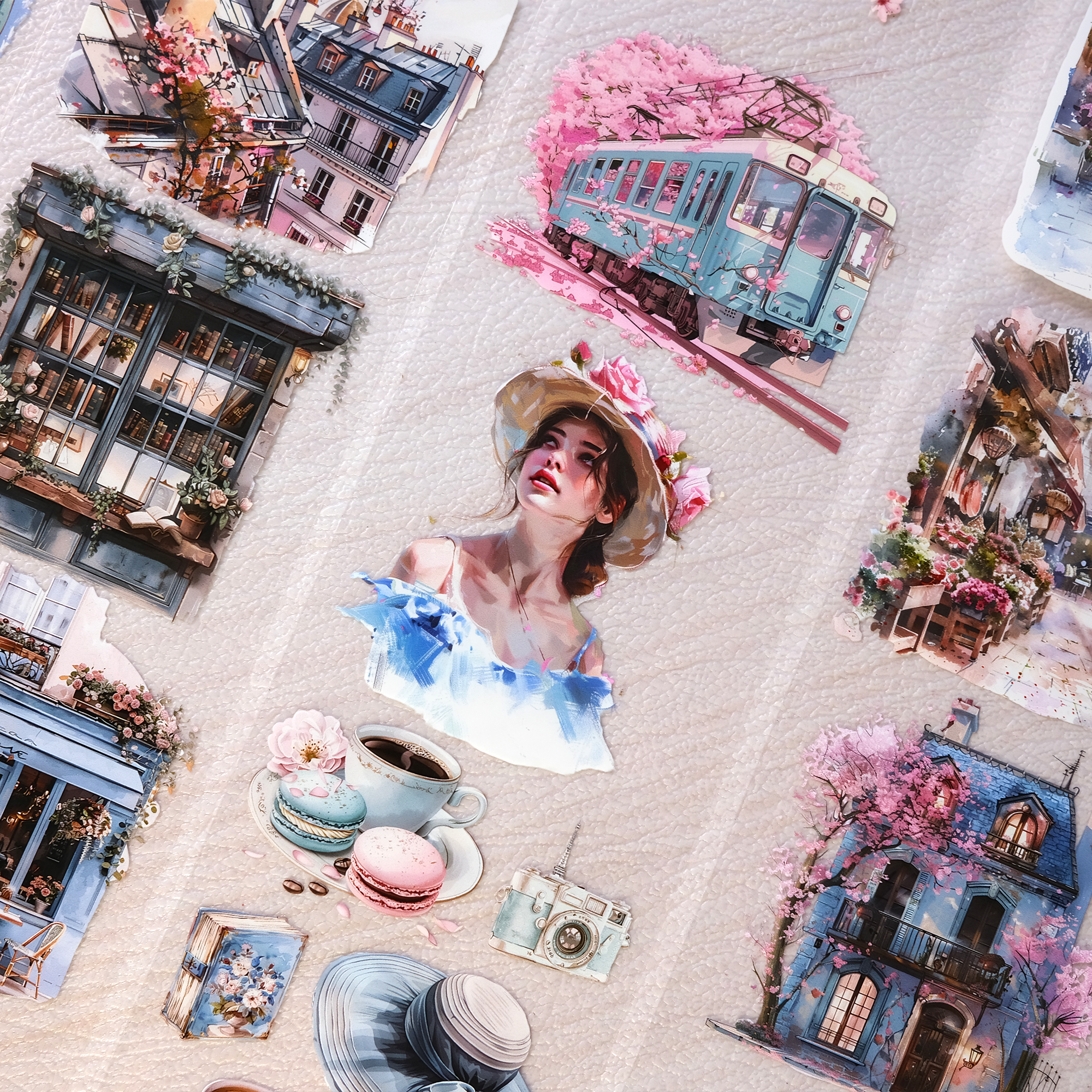 Spring in Paris PET Tape | No.10 | MOOBOOM Design