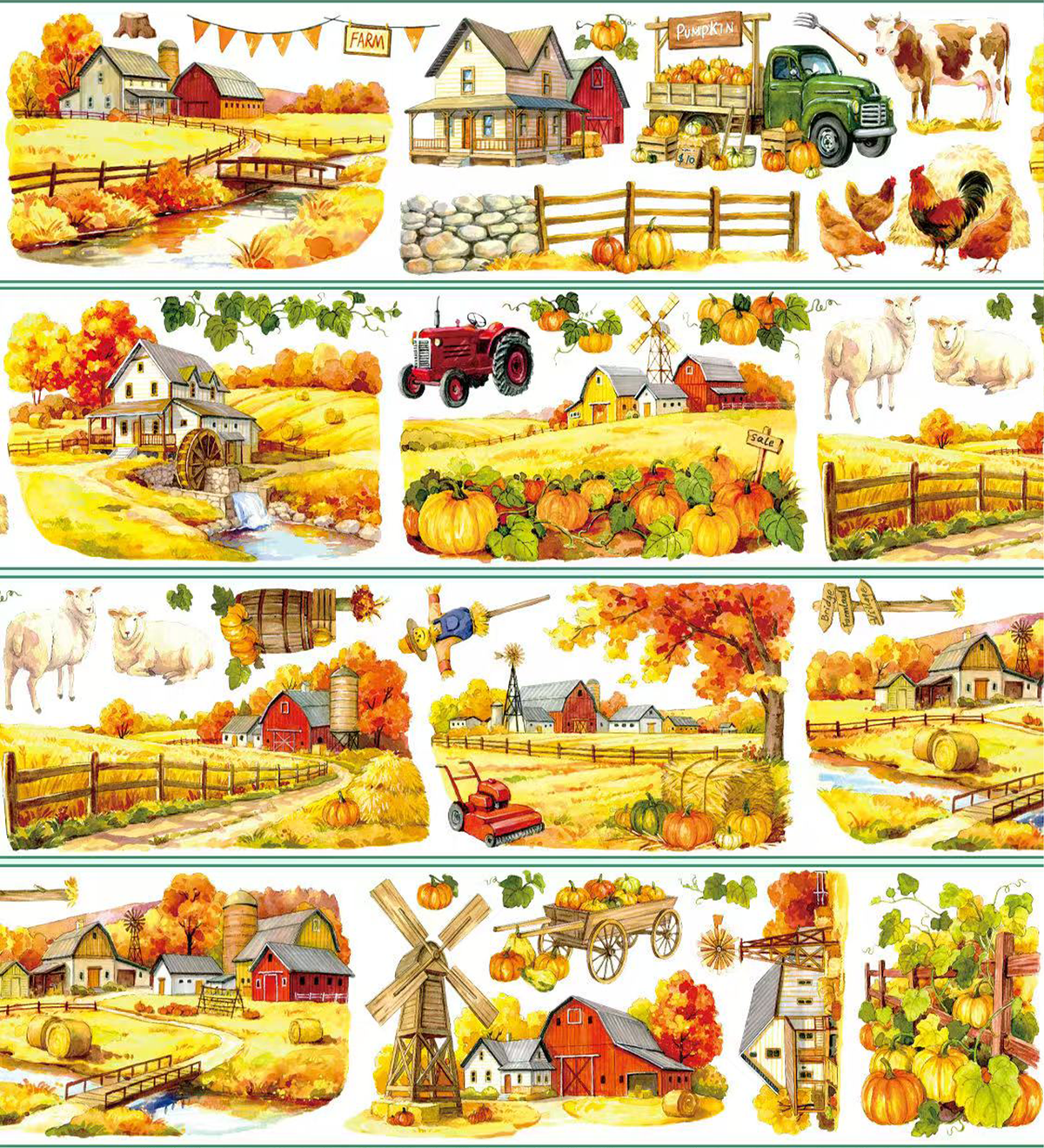 【XT】Harvest Farm Landscape PET Tape