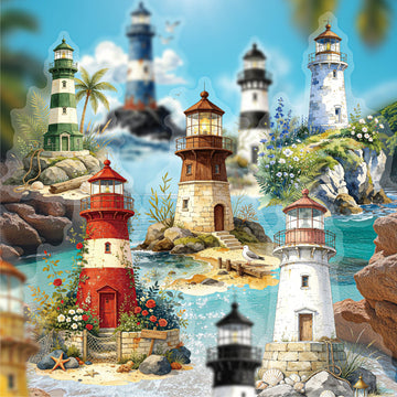 Lighthouse PET Sticker