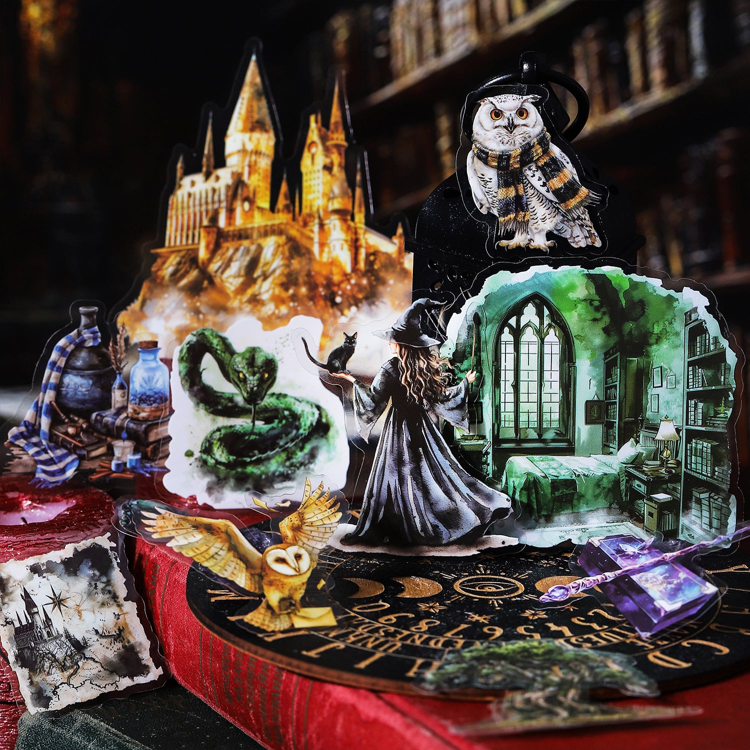 Wizard School PET Sticker