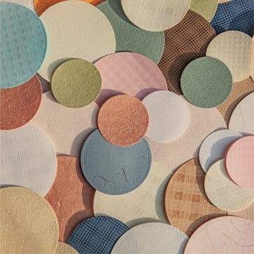 Poetic Series Scrapbook Paper of Different Materials