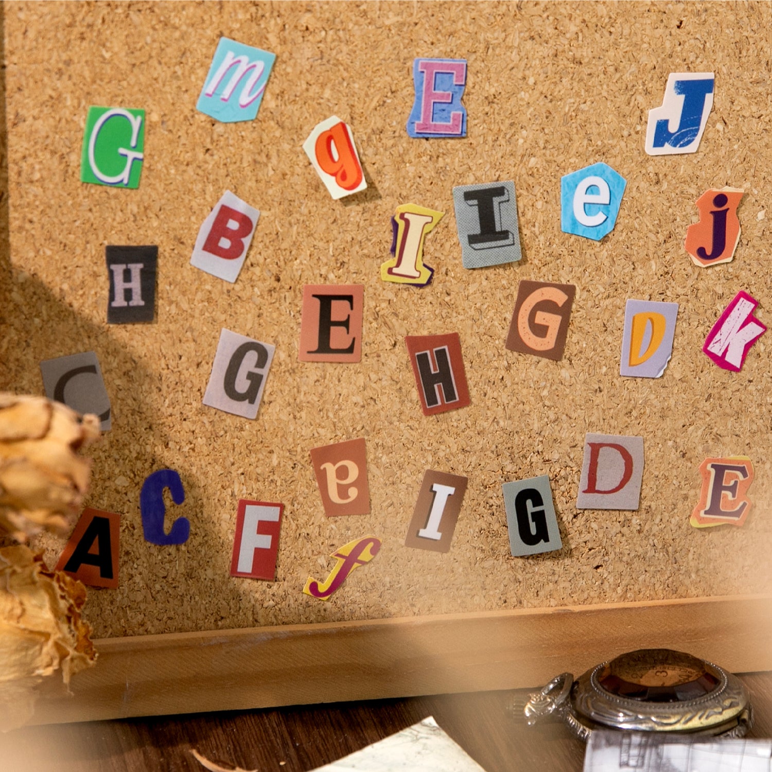 Belated Letters Sticker