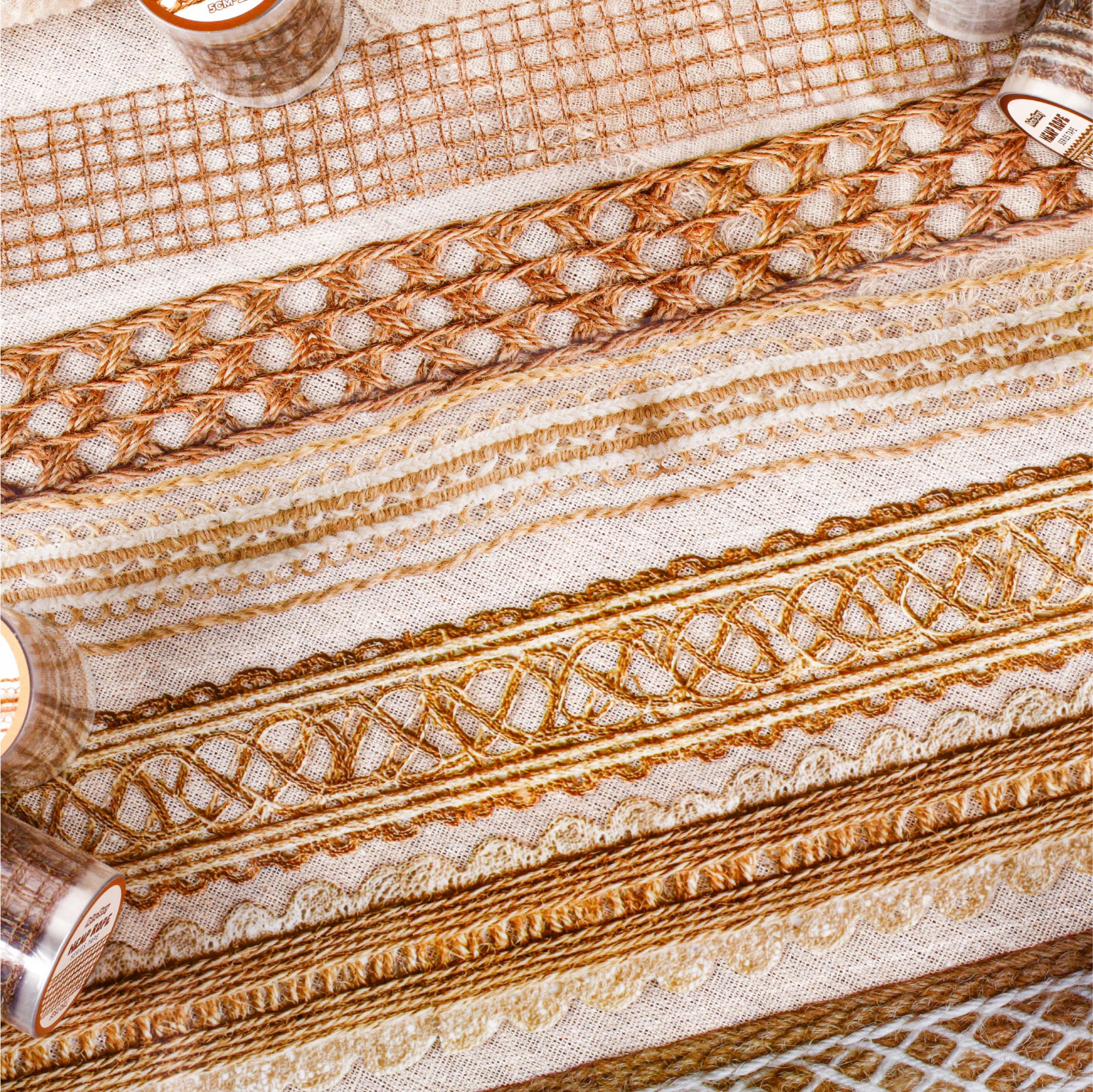 Hemp Rope Pattern PET Tape