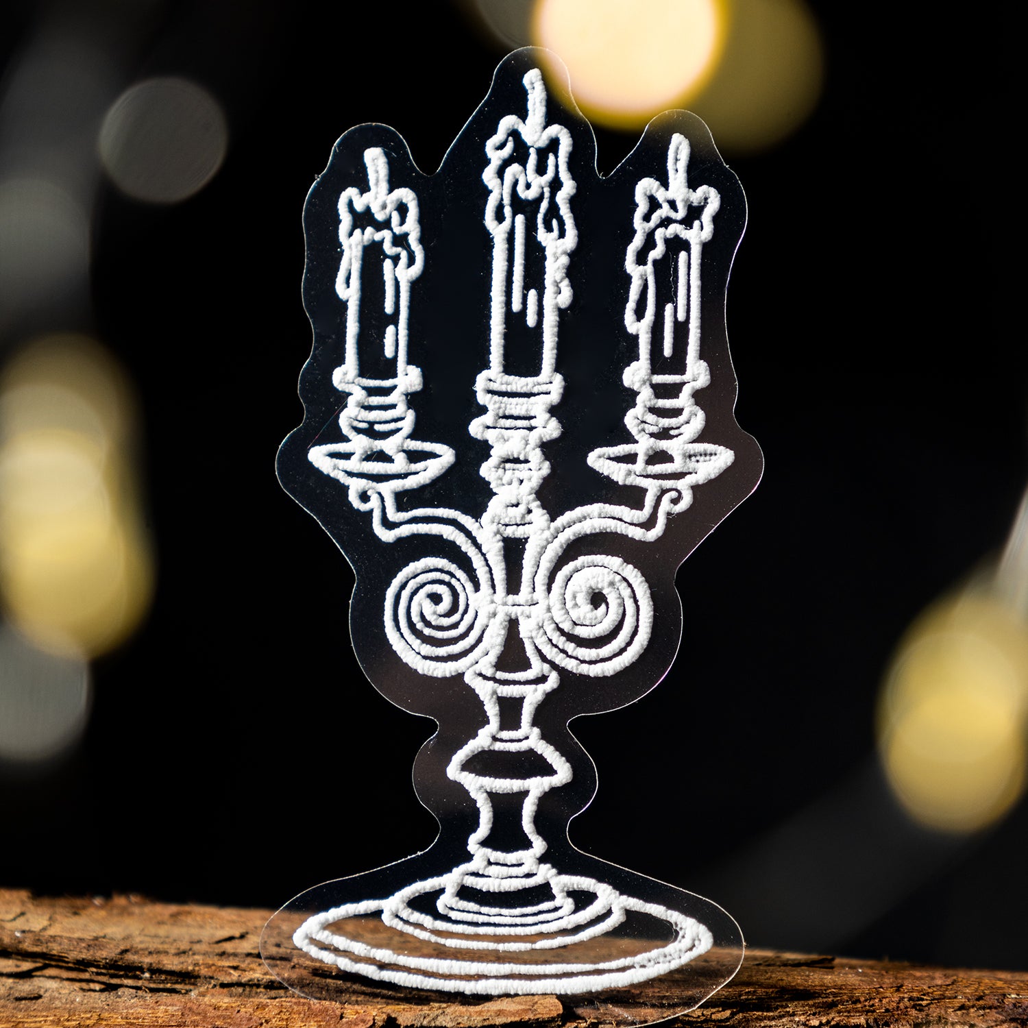 Snow-Creations series PET 3D foam stickers