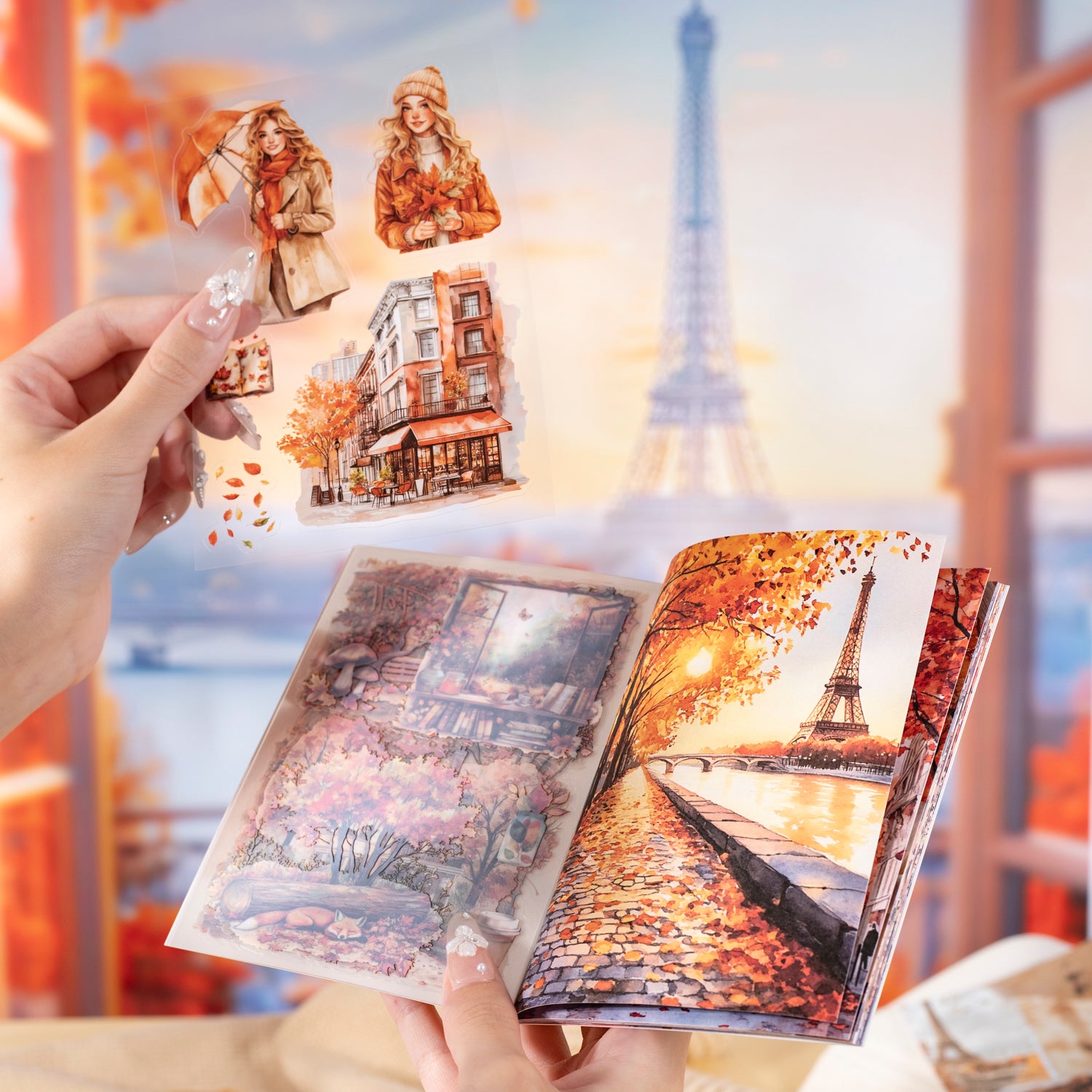 Paris's Autumn Sticker Book