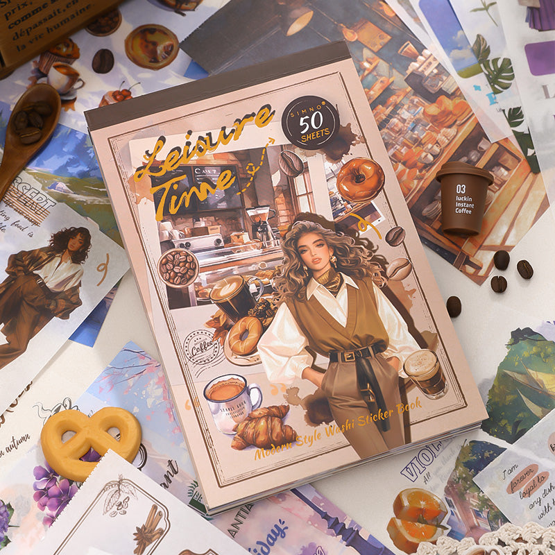 Enjoyable Time Sticker Book