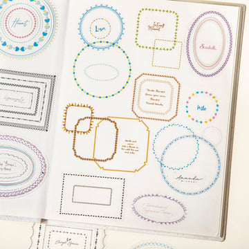 Whispering Dreams Lace Pre-cut PET Sticker for journaling and scrapbooking