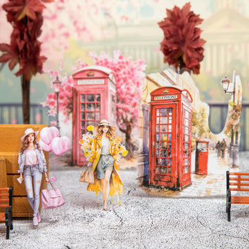 Telephone Booth PET Sticker