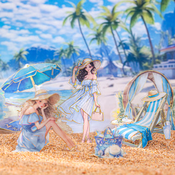 Summer Trip PET Sticker