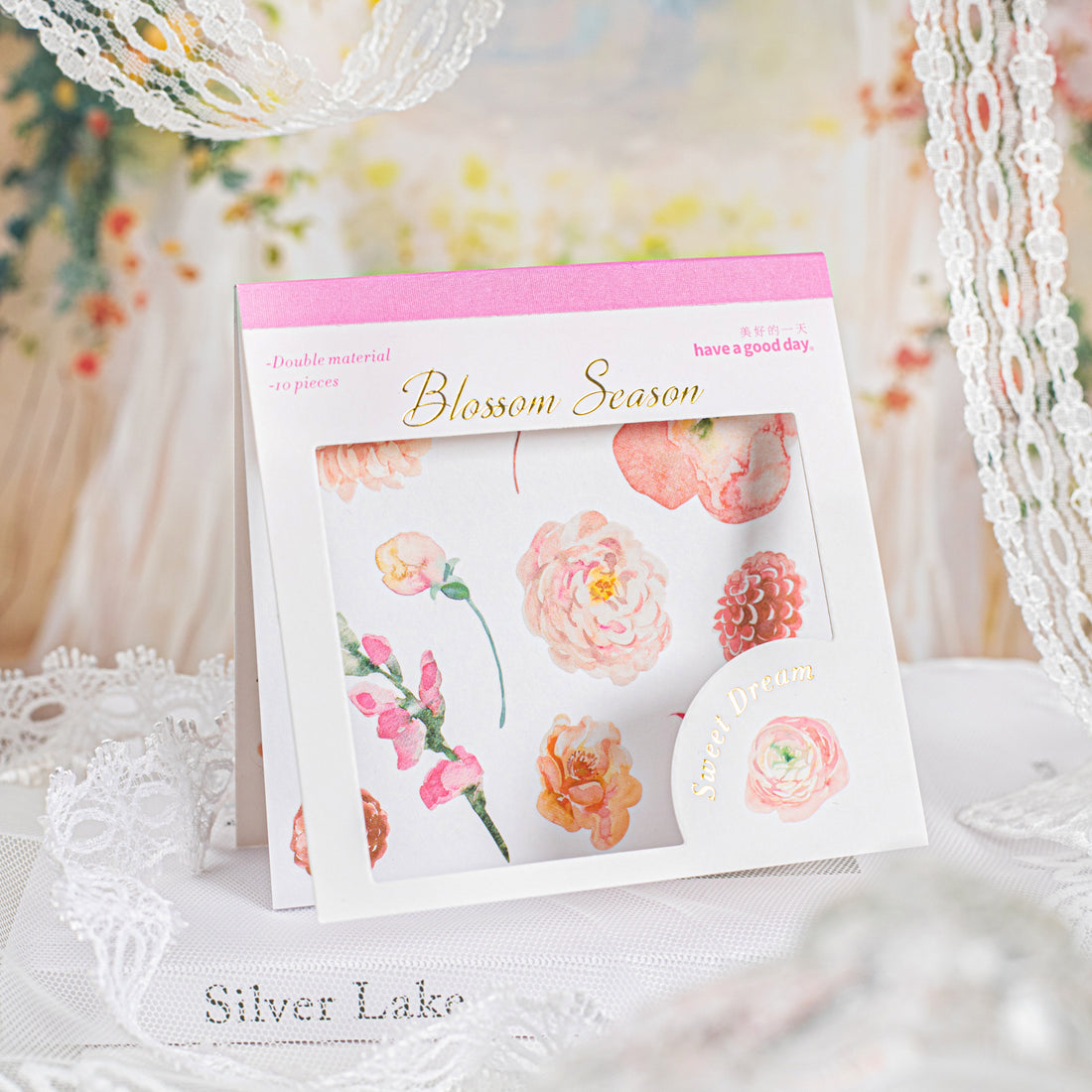 Flower Season Sweet Dream PET Sticker