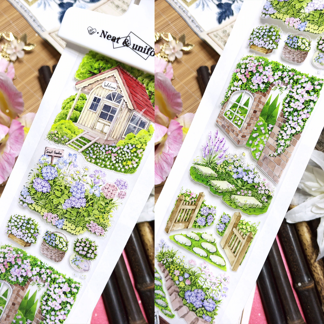 【BOBOYU】Garden Courtyard Landscaping PET Tape