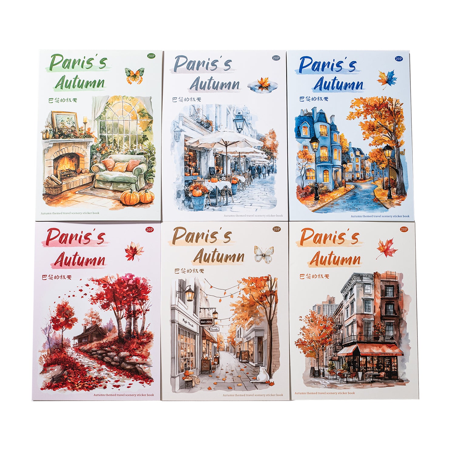 Paris's Autumn Sticker Book