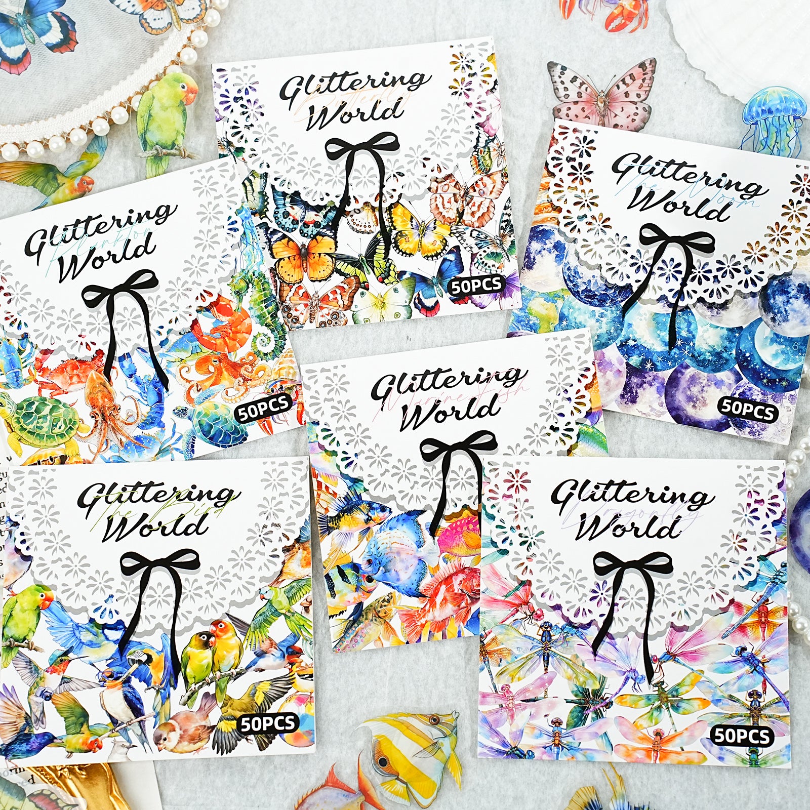 Colorful World PET Sticker