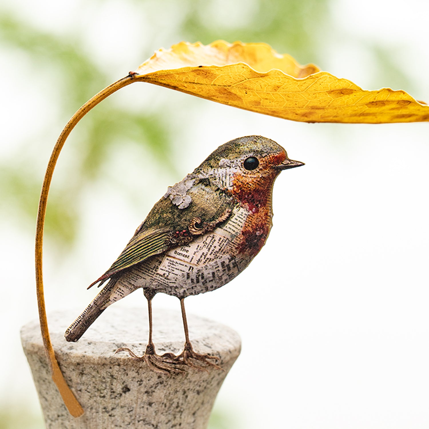 Vintage Garden Hard Card Sticker