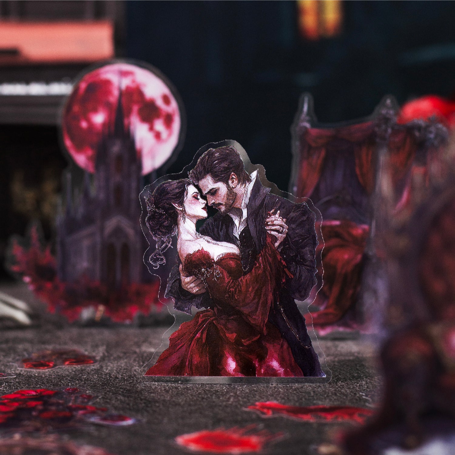 Night Falls PET Sticker