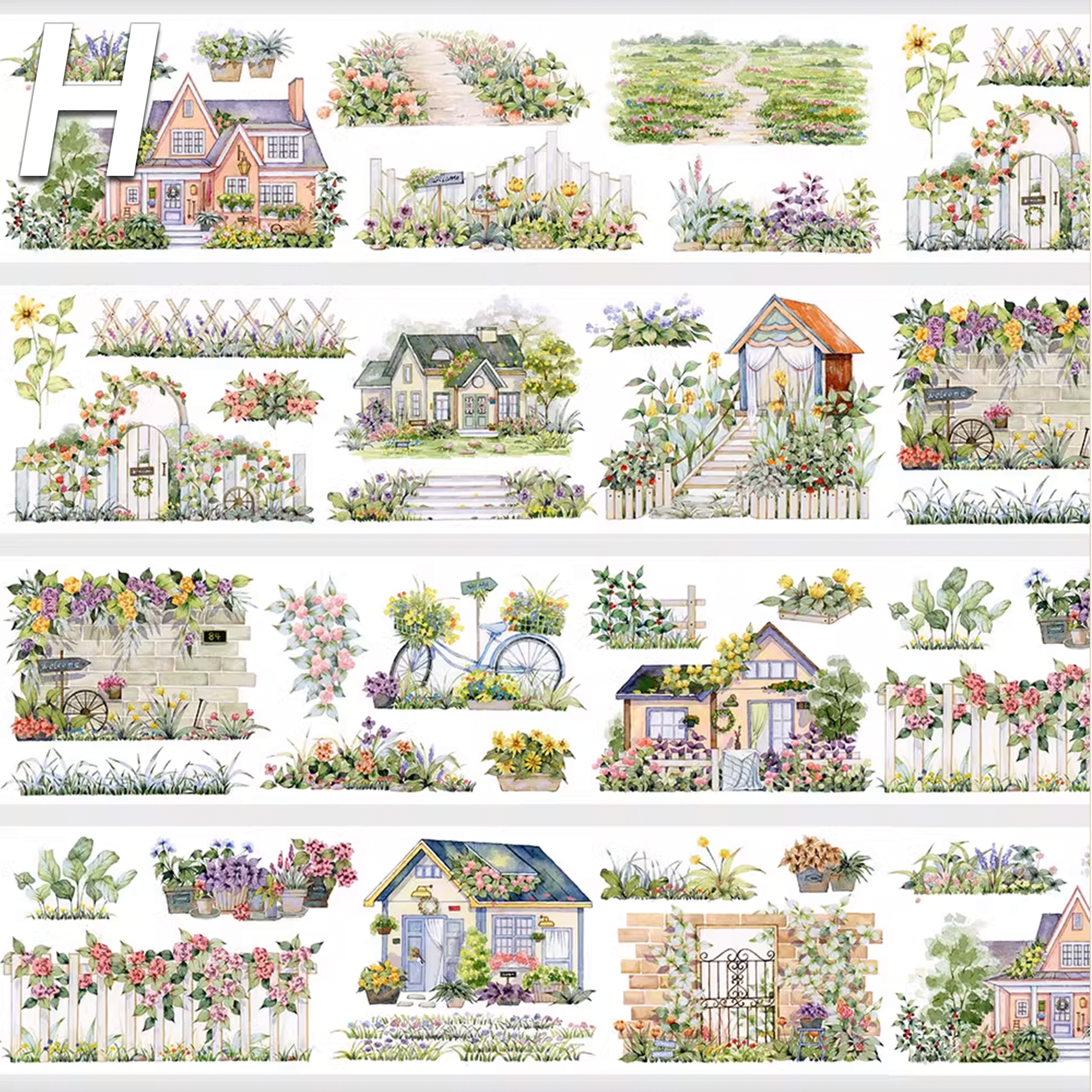 Rural City Landscape Tape(One Loop)