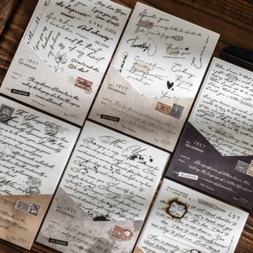 One Page Love Letter Transfer Sticker