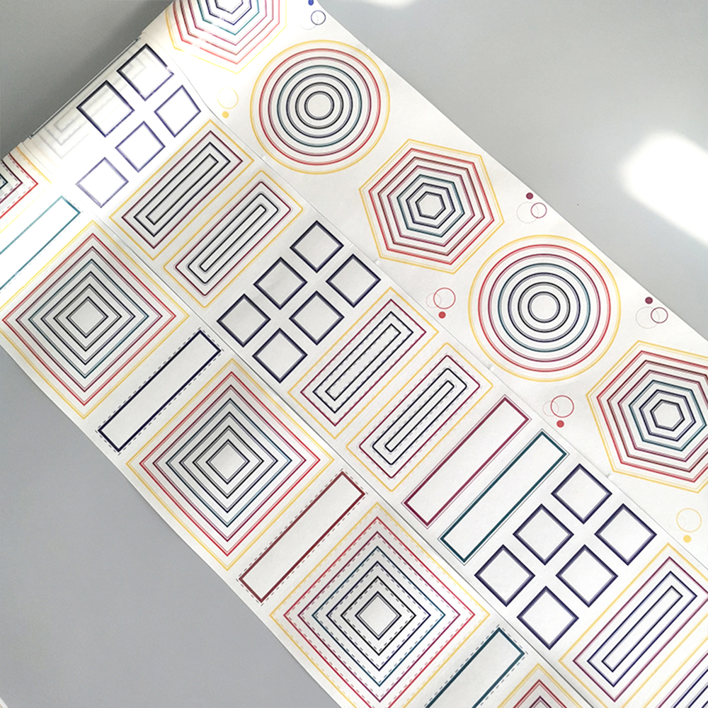 Basic Border Pre-cut Washi Tape