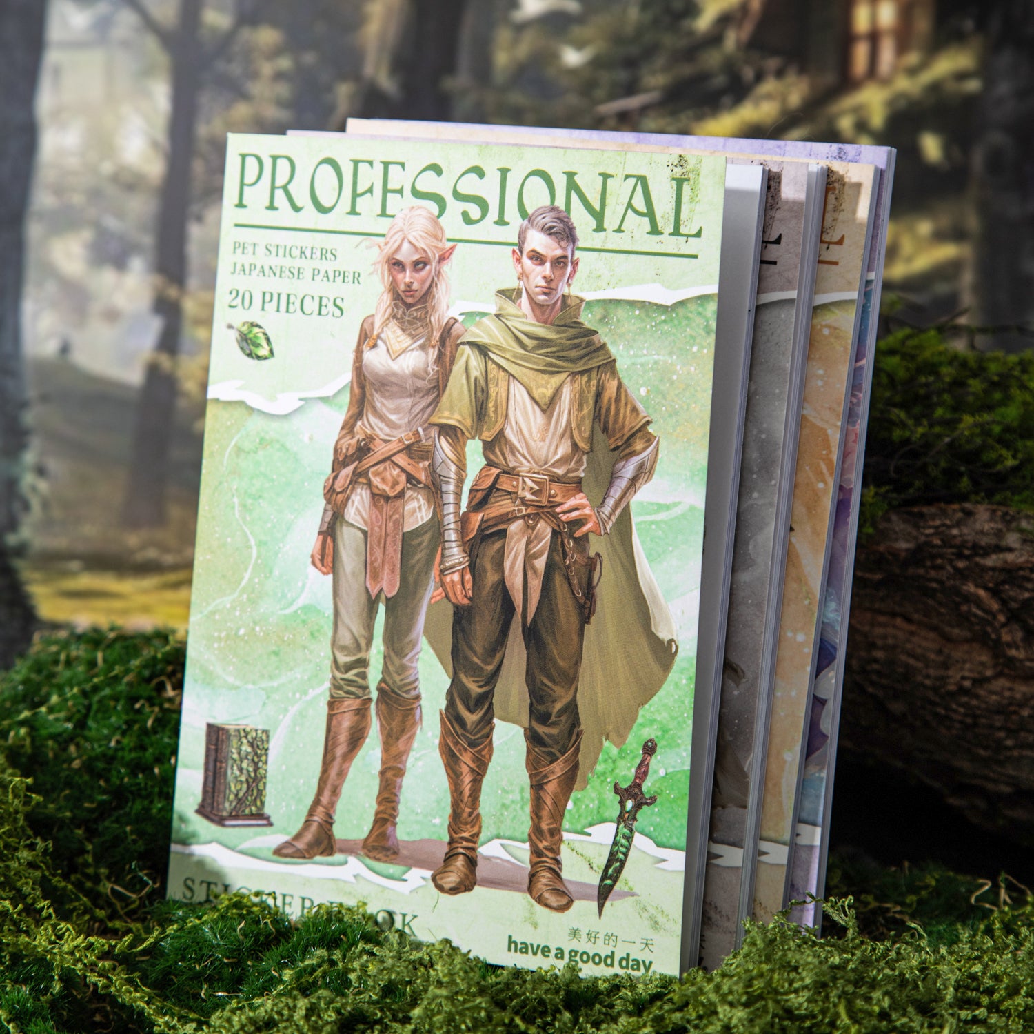 Fantasy Professional Notes Sticker Book
