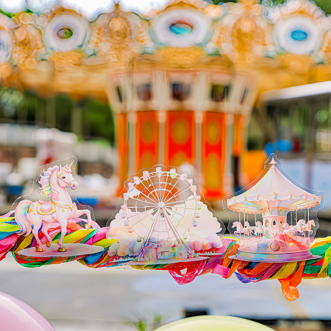 Starlight Amusement Park PET Sticker