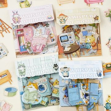 Whispers of the Home Sticker for journaling and scrapbooking