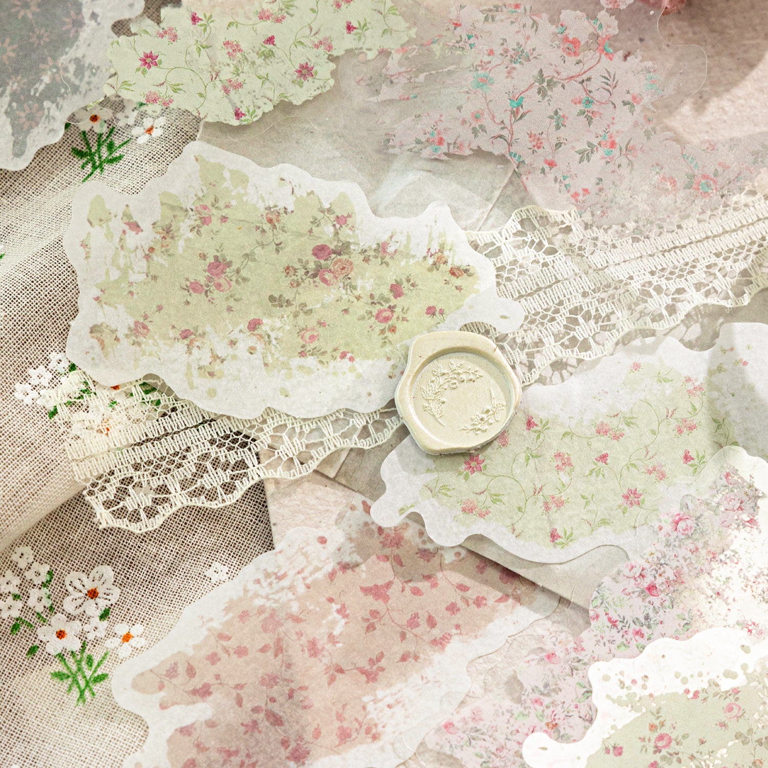 Bleeding ink marks PET Sticker