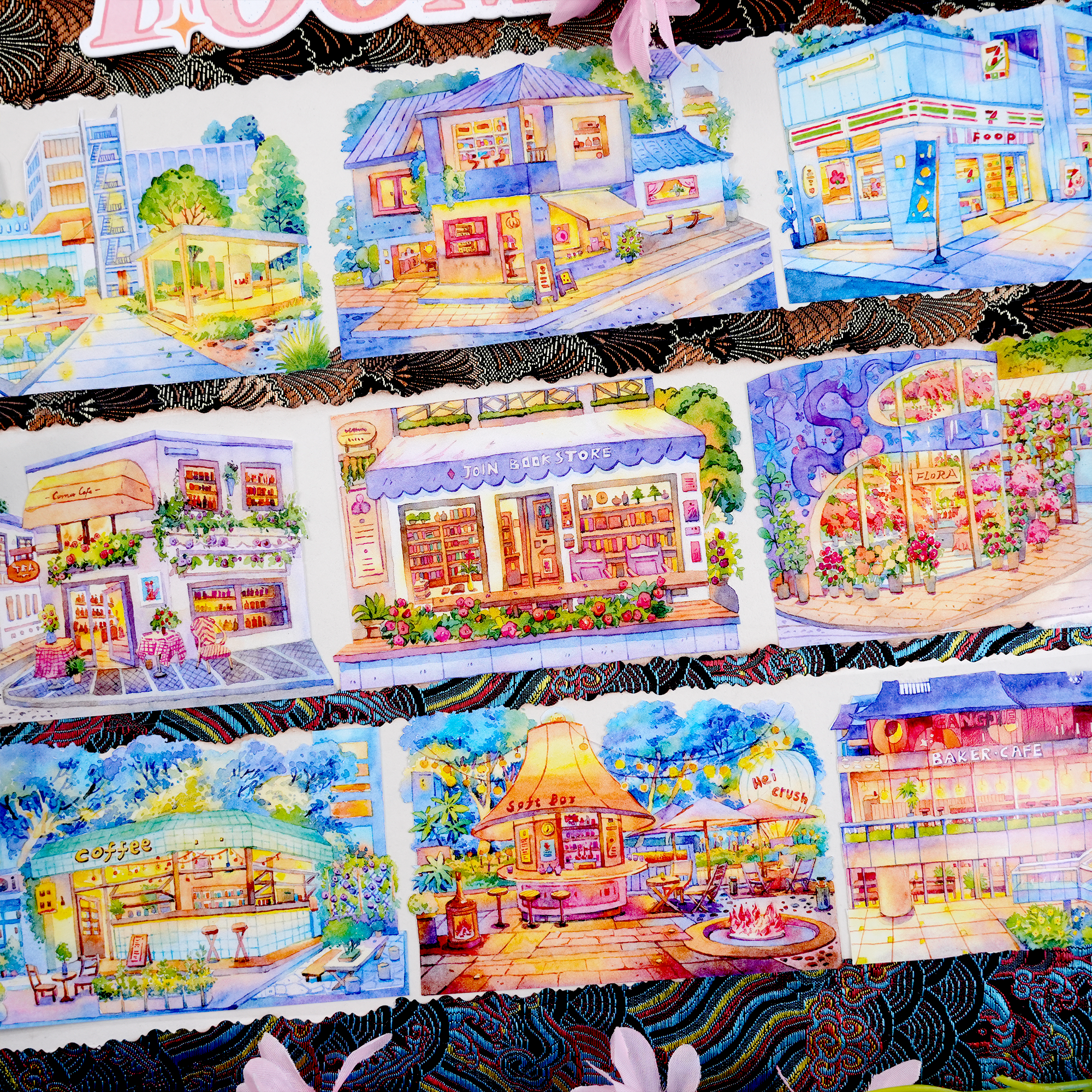 【XT】Night in the city Landscaping Tape