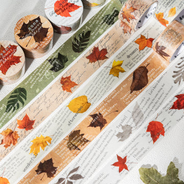 A Poem of One Leaf Washi Tape