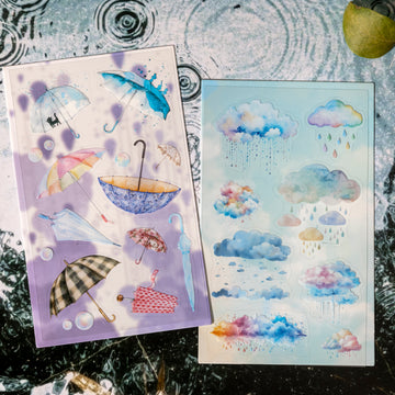 Qing Ning after the rain PET Sticker