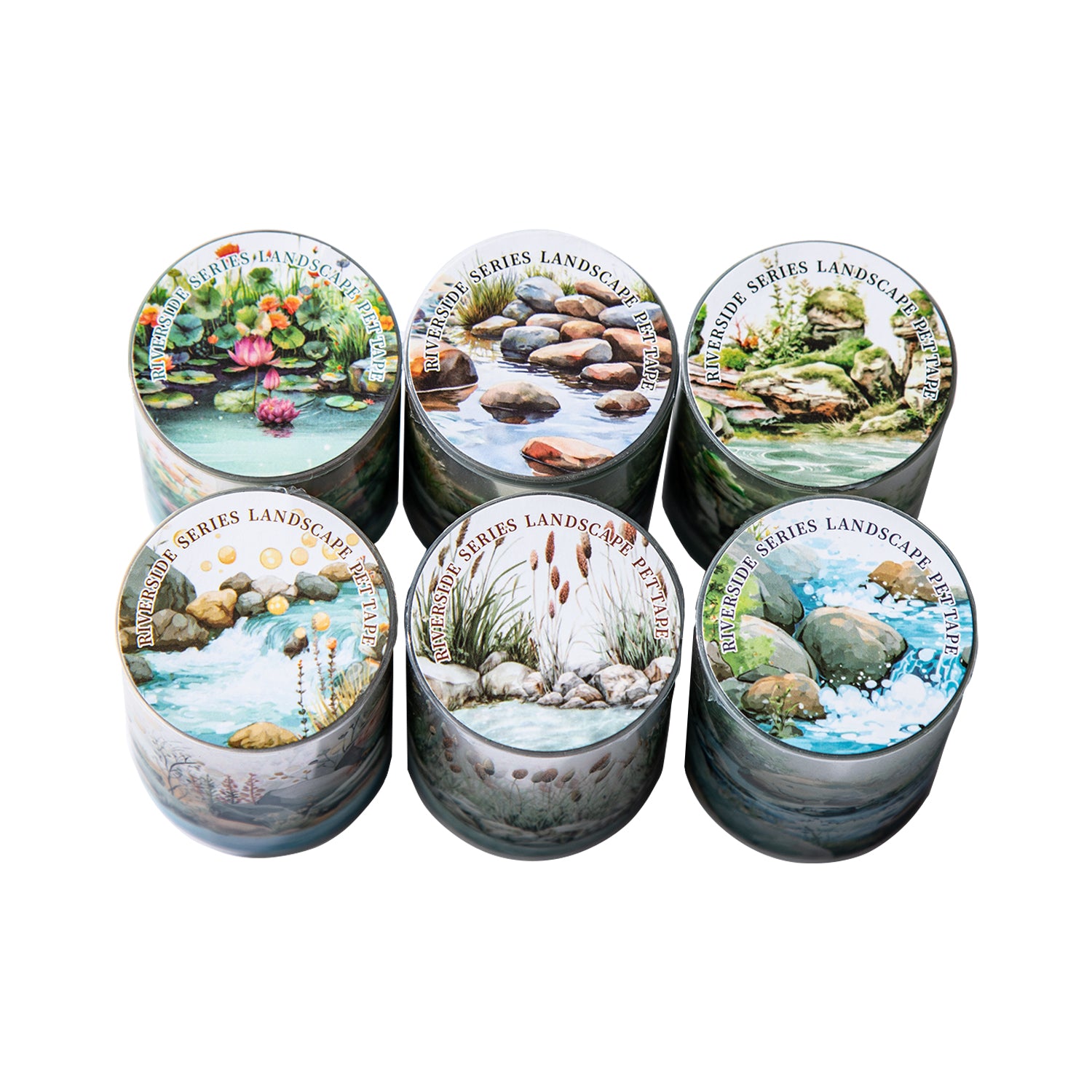 The banks of the Seine River PET Tape