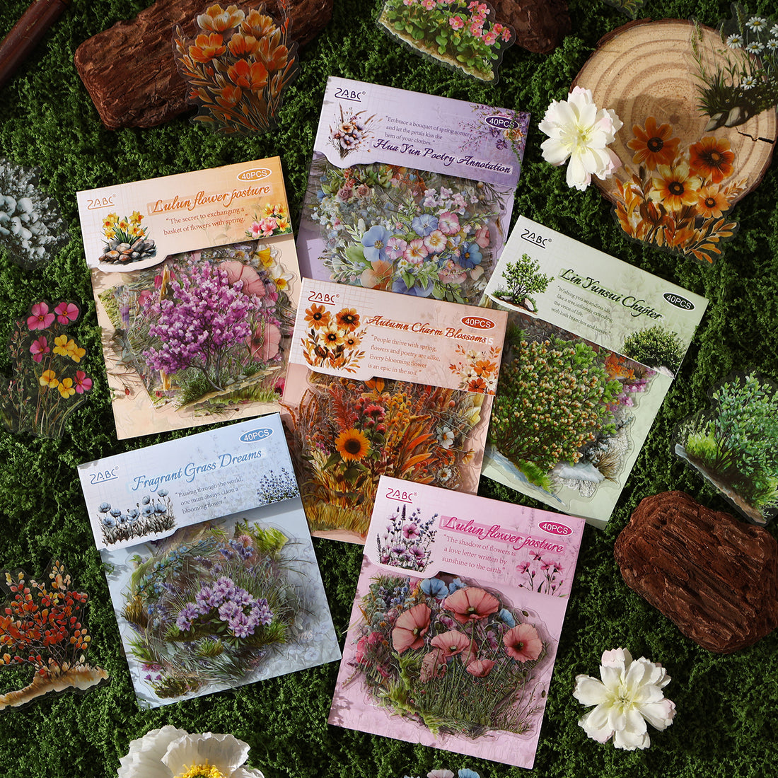 The charm of the years PET Sticker